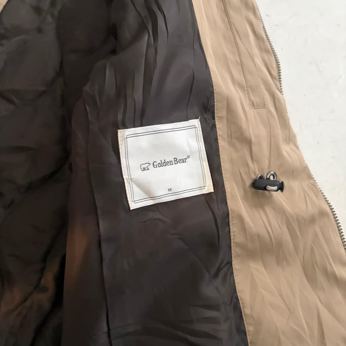골든베어 빈티지 퀄티드 자켓 M 상품이미지6
