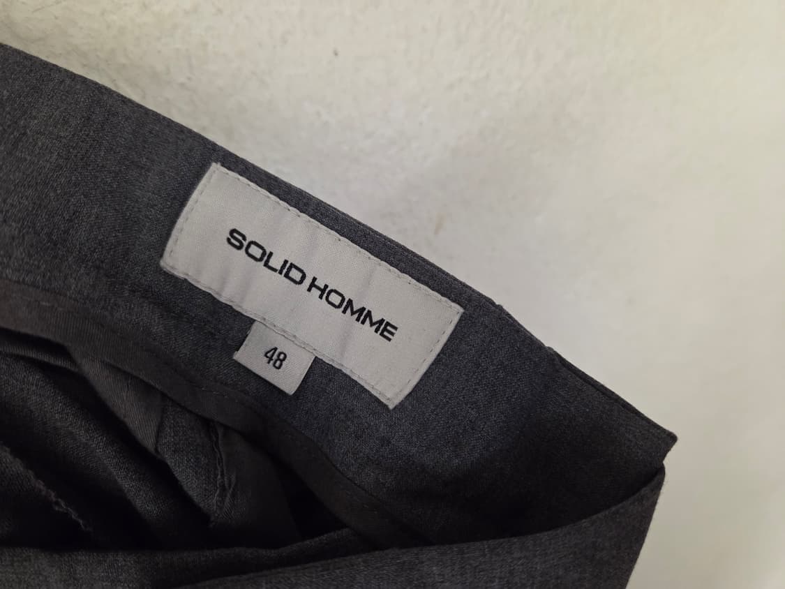 솔리드옴므 그레이 슬랙스 48 상품이미지7