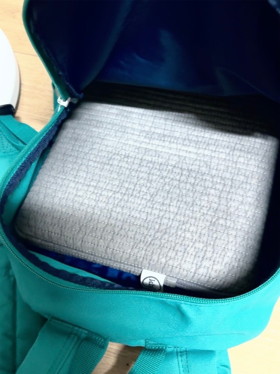 아디다스 청록 민트 백팩 | 하구미 모리걸 일본 빈티지 배낭 가방 상품이미지9