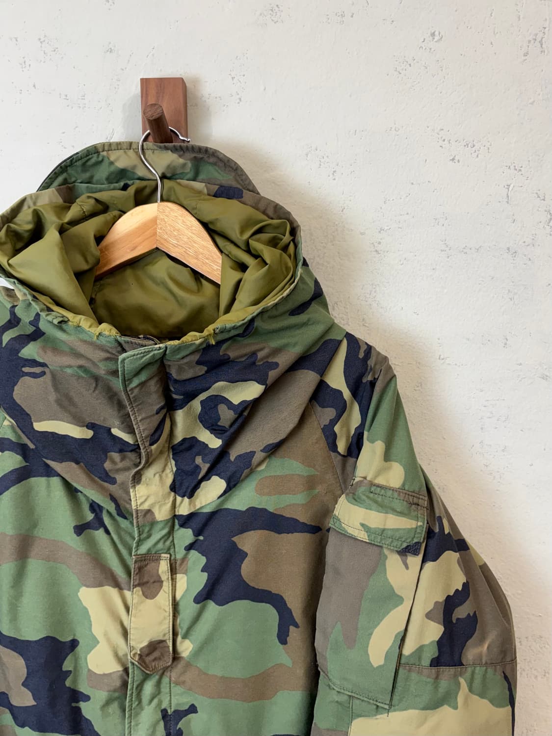 U.S. Army 밀리터리 우드랜드 고어텍스 자켓 상품이미지3