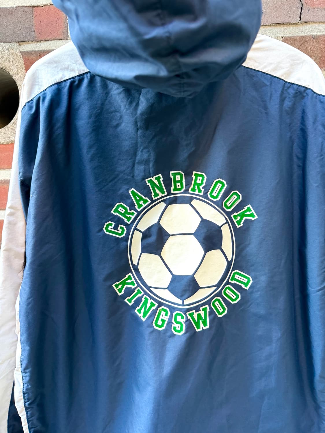 00’s 할로웨이 풋볼 아노락 웜업 하프집업 상품이미지3