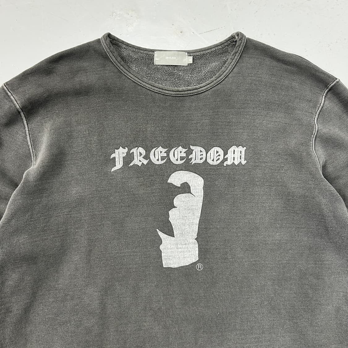 DEVILOCK 피그먼트 FREEDOM 스펠아웃 스웻  상품이미지2