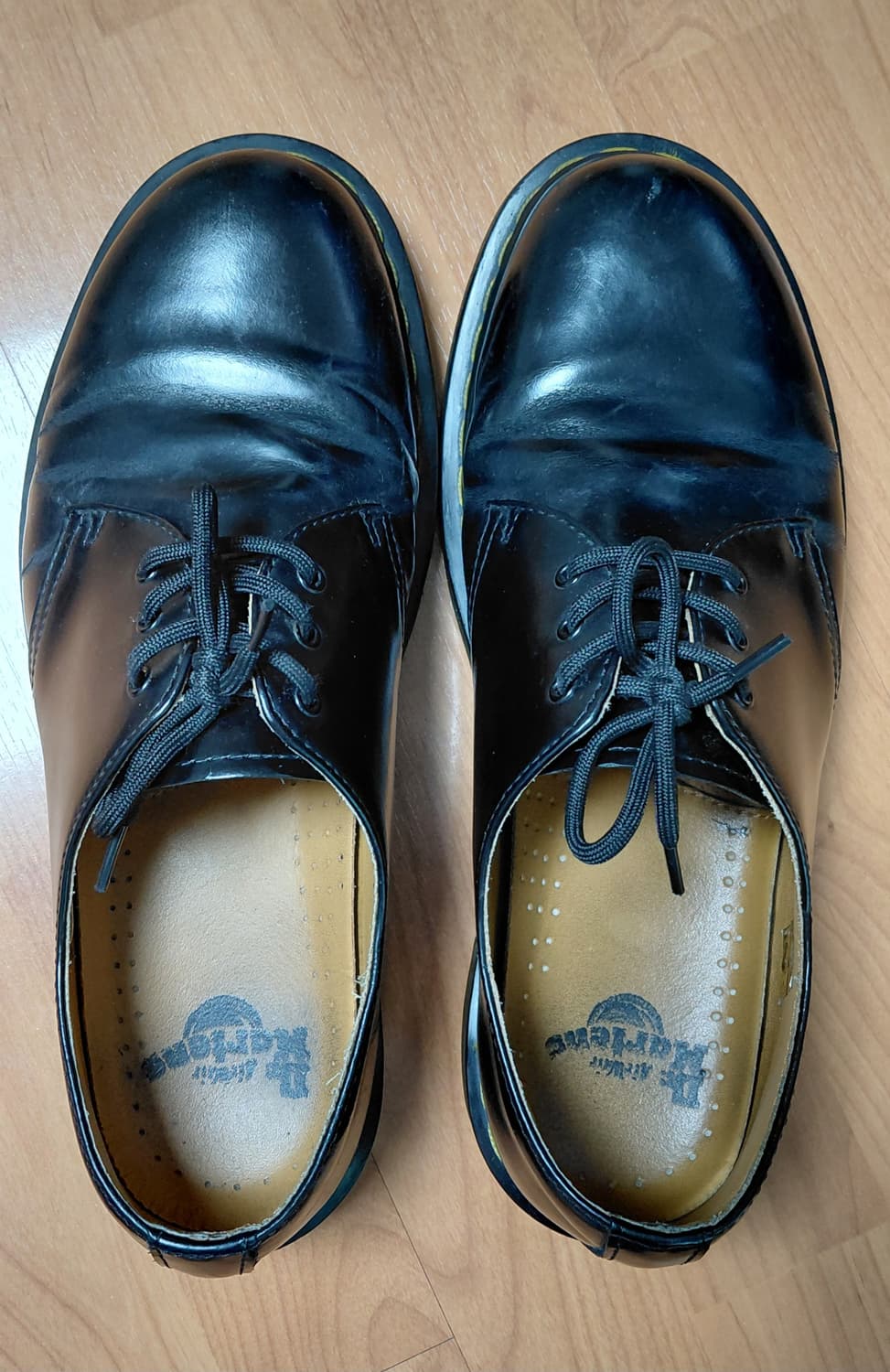 닥터마틴 1461 스무스 블랙 3홀 UK8 (270) 상품이미지9