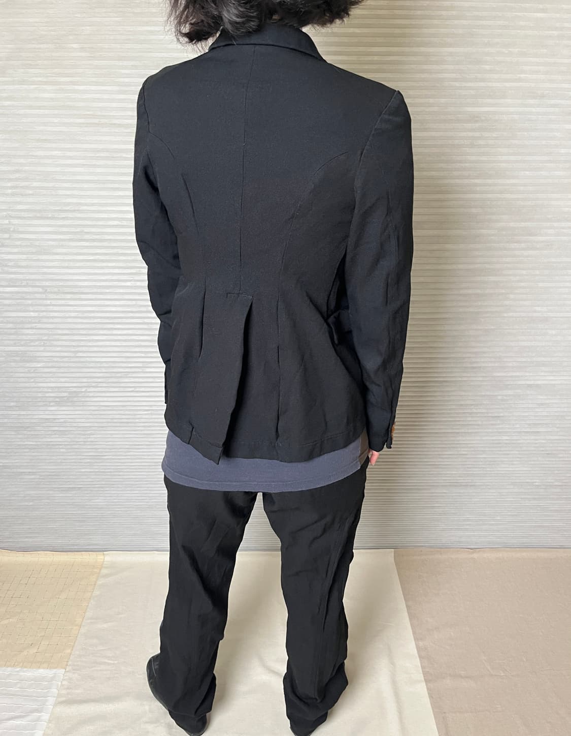 꼼데가르송 폴리 축융 테일러드 자켓 comme des garcons 상품이미지4