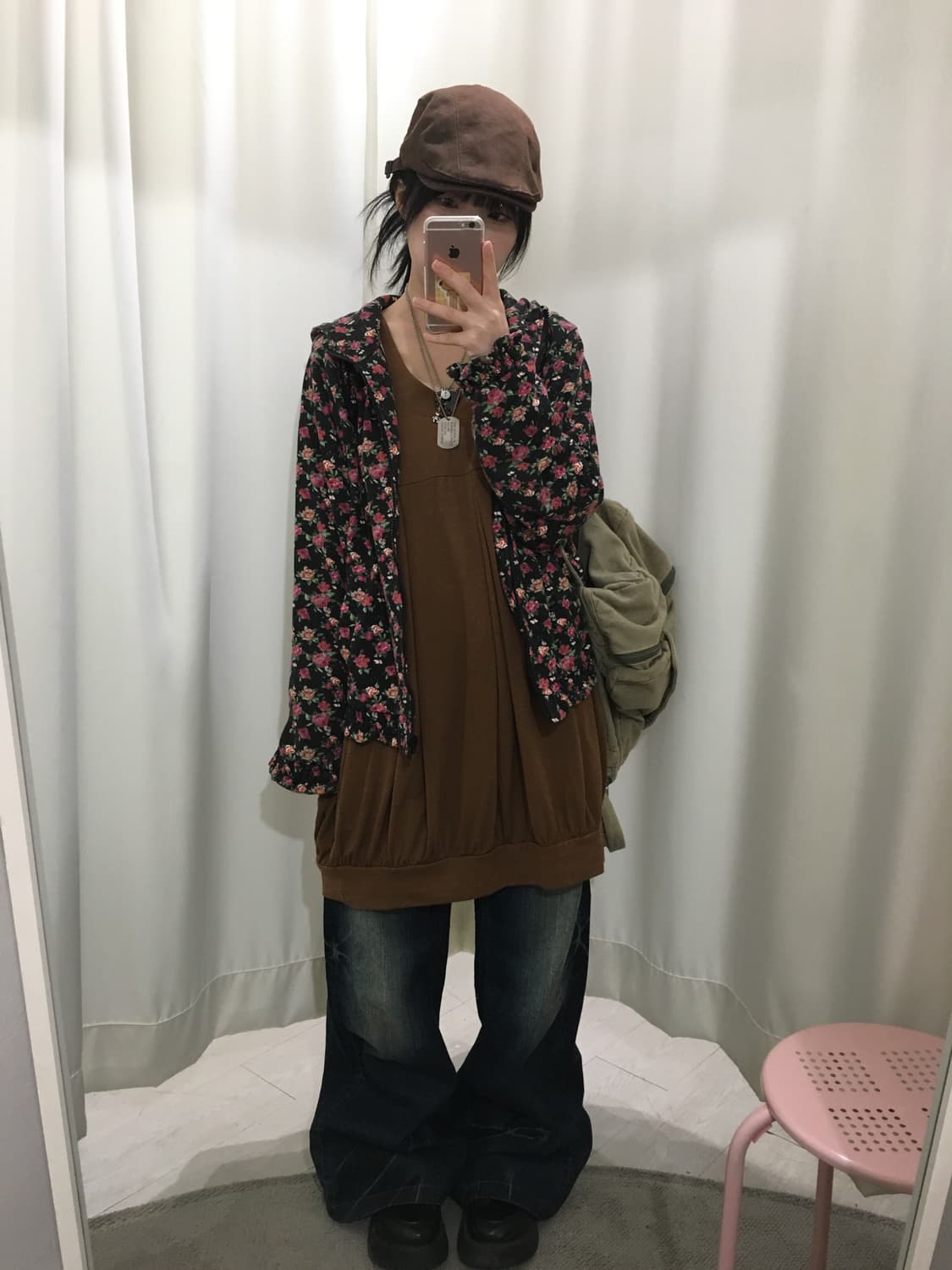 flower bear hoodie jk 상품이미지3