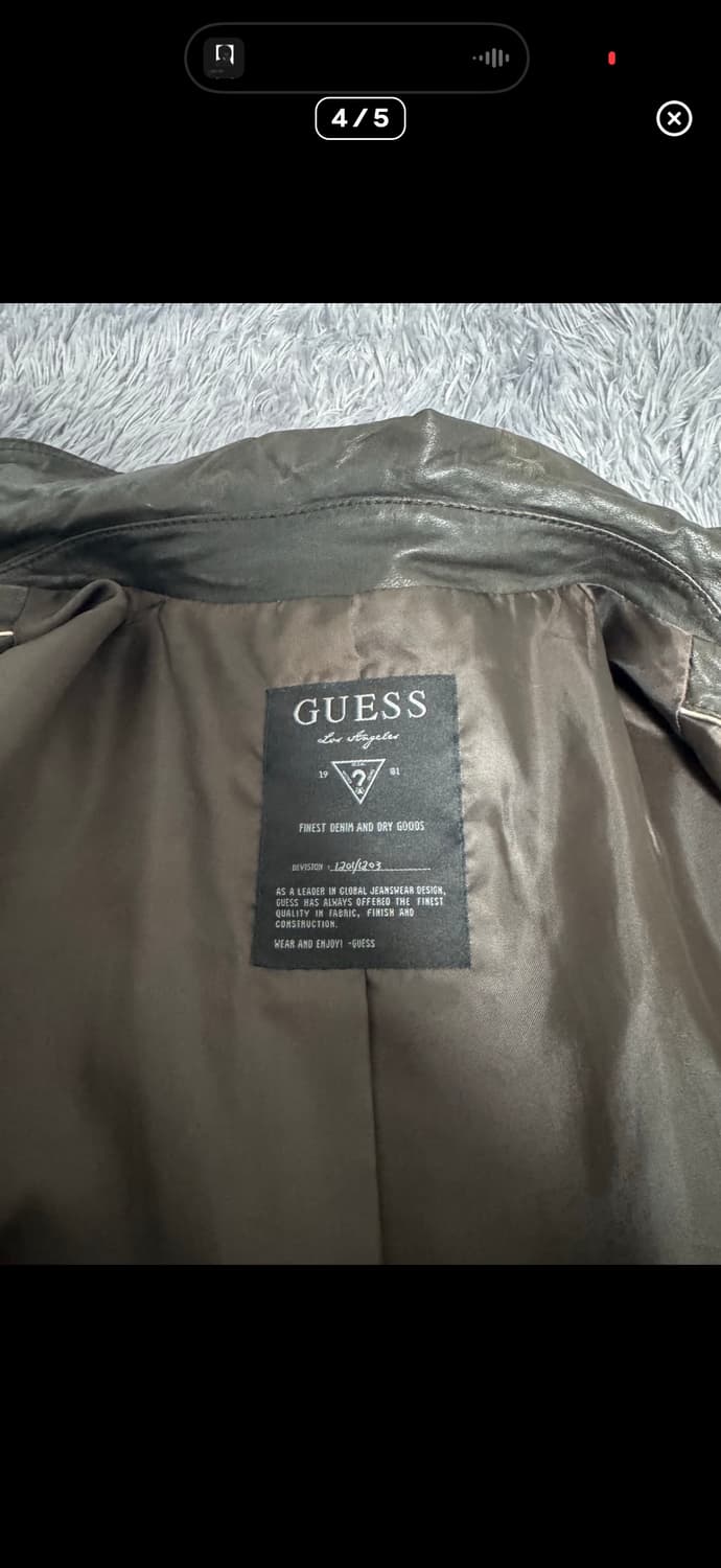 Guess 렘스킨 하이넥 자켓 상품이미지4
