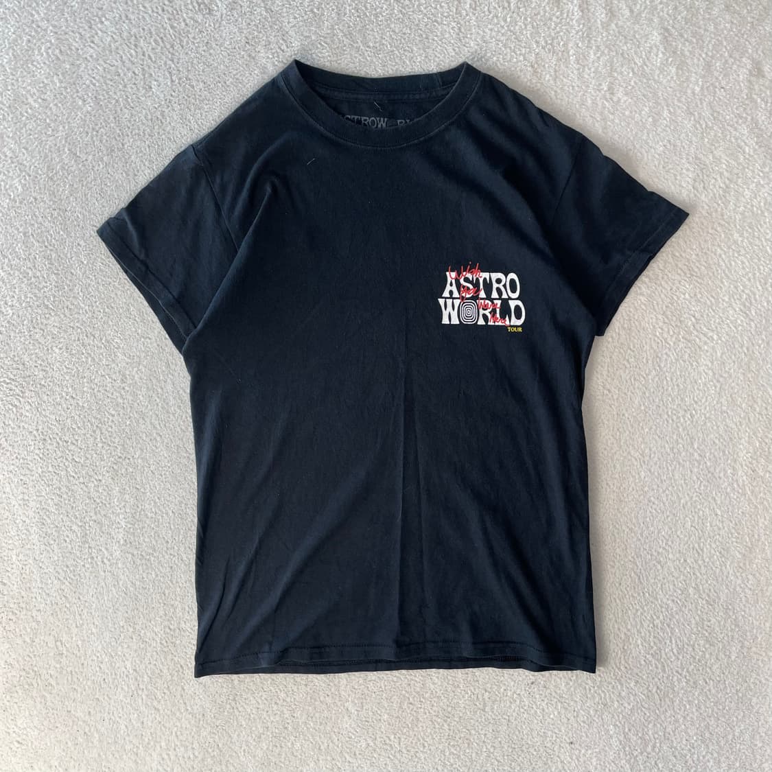 트래비스 스캇 ASTROWORLD 투어 프린팅 반팔 상품이미지2