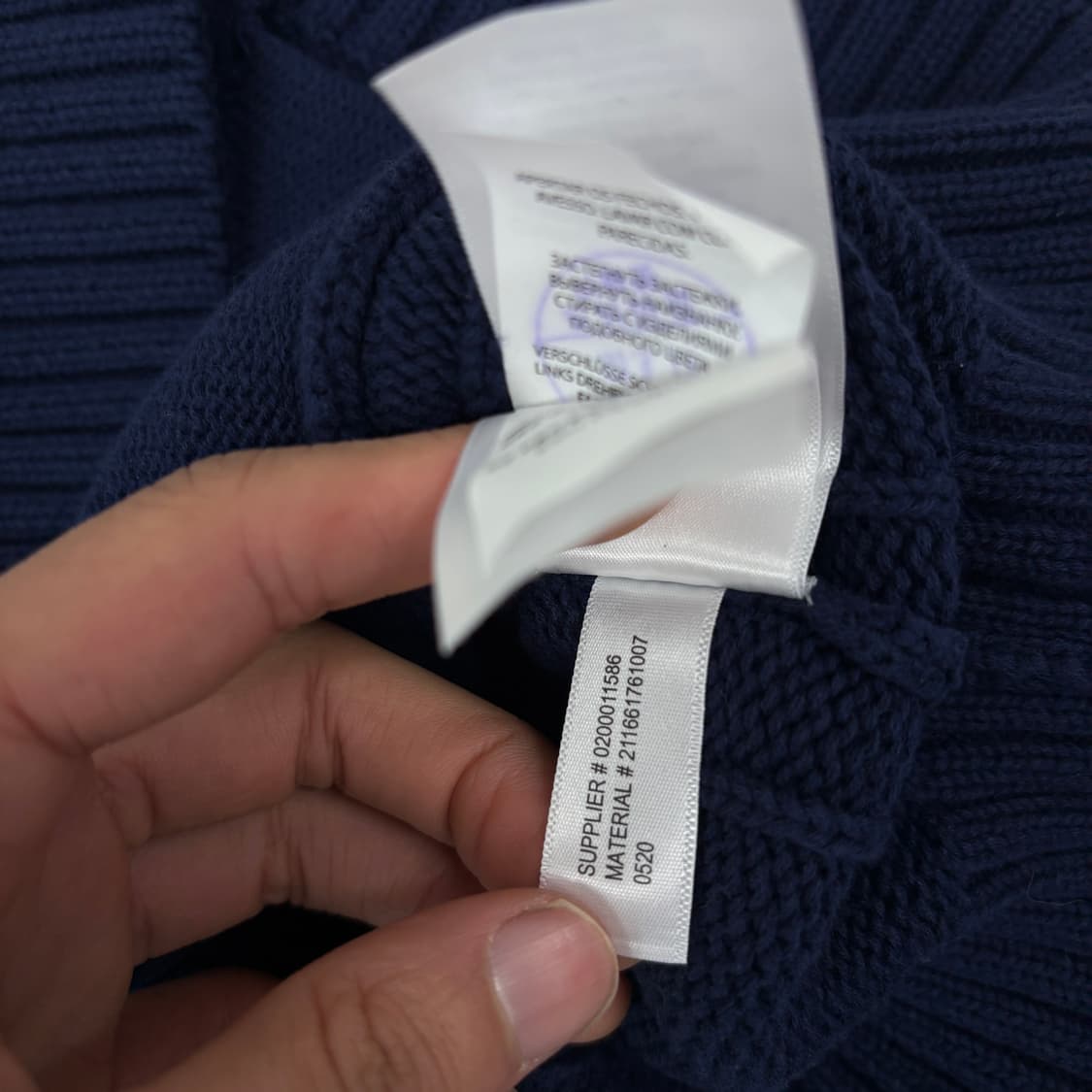 폴로 니트 집업 상품이미지8