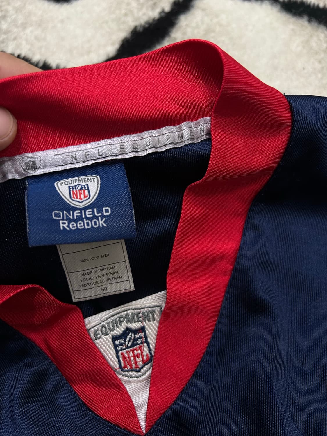 [XL]리복 NFL 버팔로 빌스 반팔져지/짙은네이비 상품이미지5