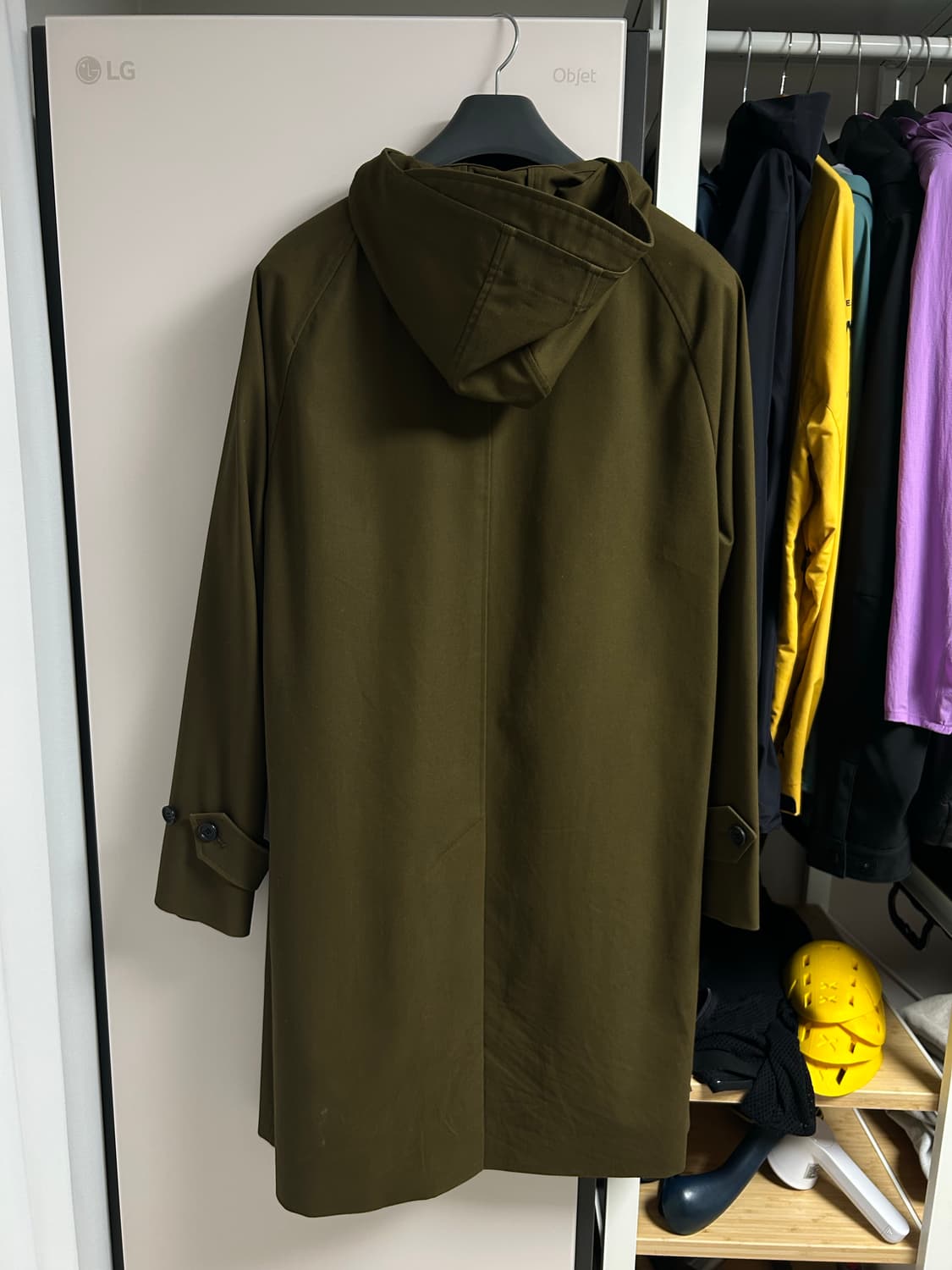 바스통 144 레인코트 Brown 상품이미지5