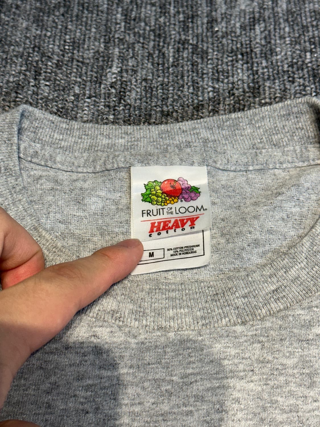 프룻오브더룸 HEAVY cotton 빈티지 반팔 M 상품이미지3