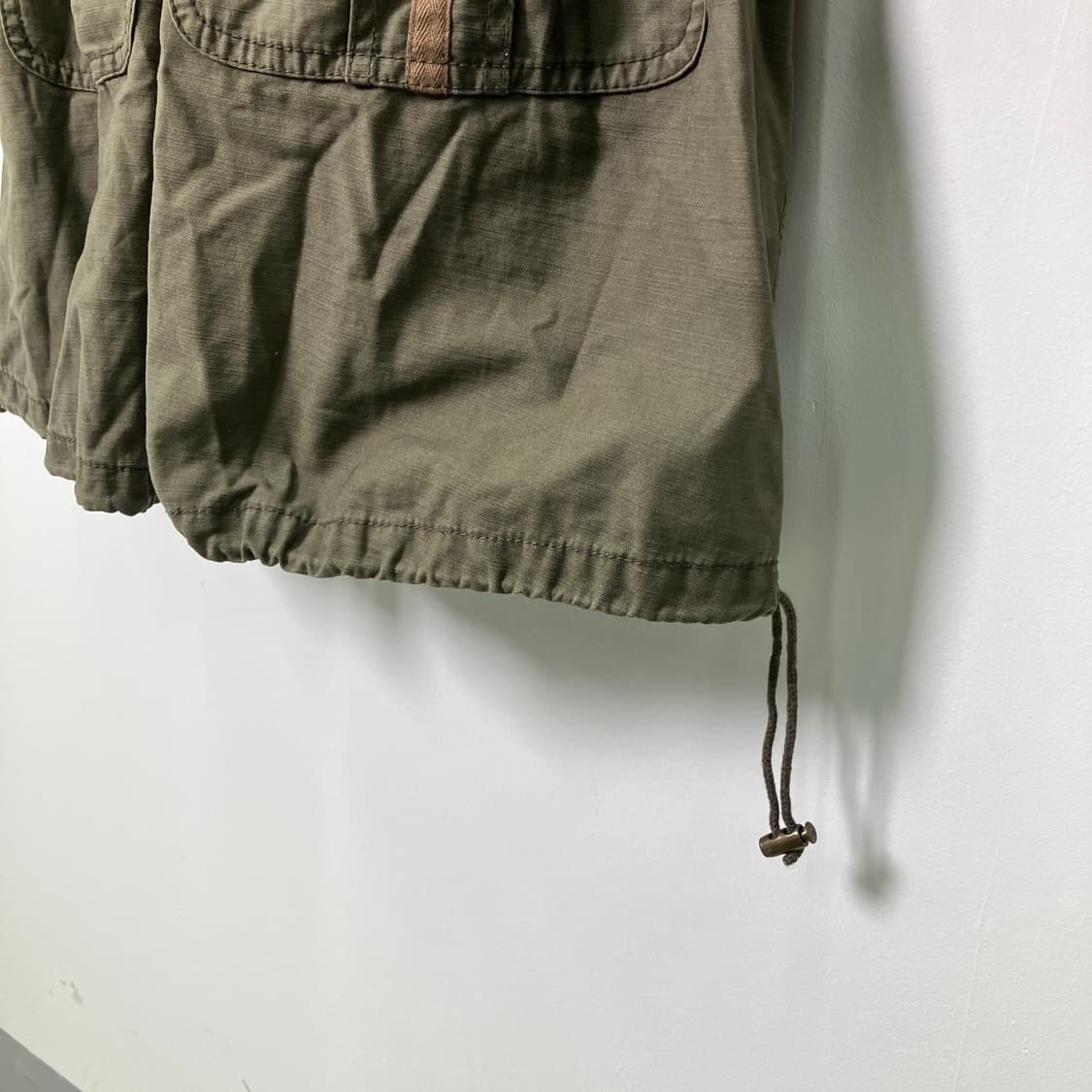 아츠로 타야마 카키 롱야상 점퍼 38 상품이미지8