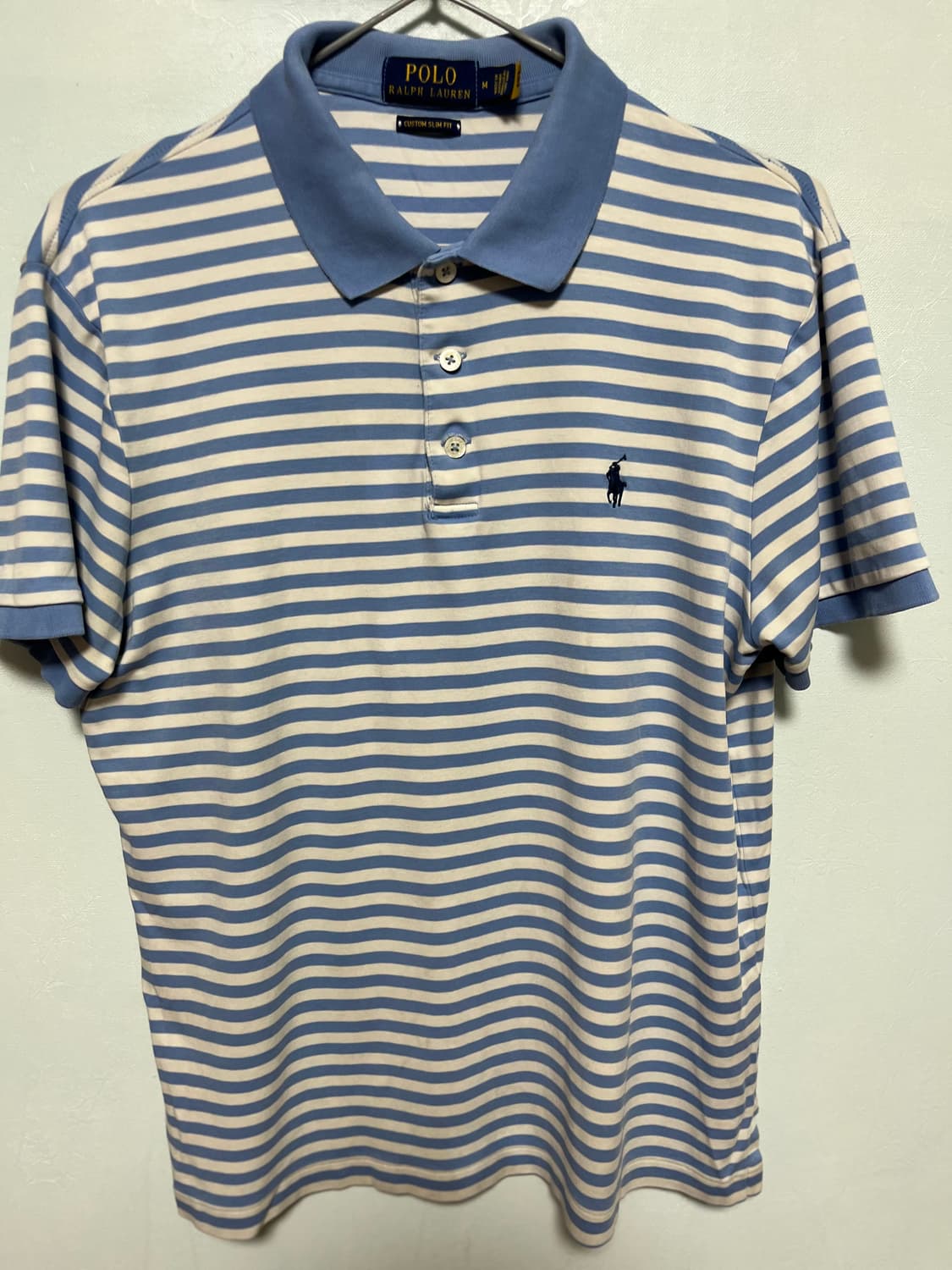 폴로 랄프로렌 스트라이프 반팔 카라티 상품이미지1