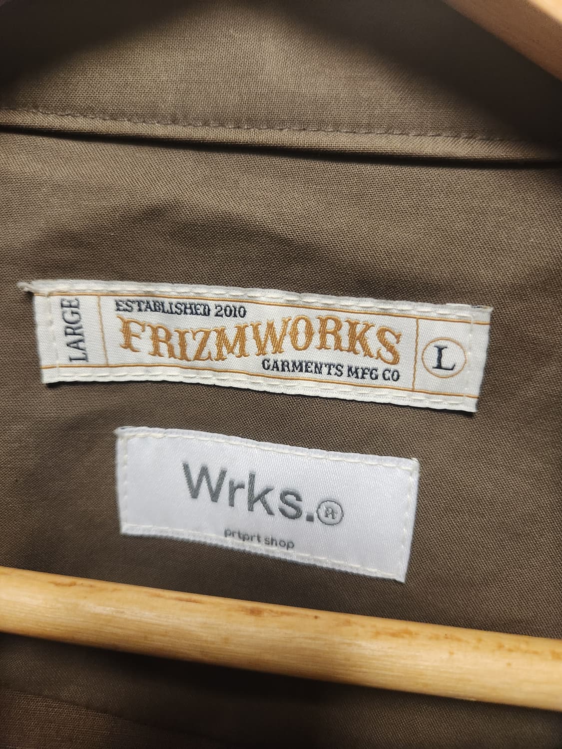 프리즘웍스 x prtprtshop 헤링턴 자켓 L 상품이미지2