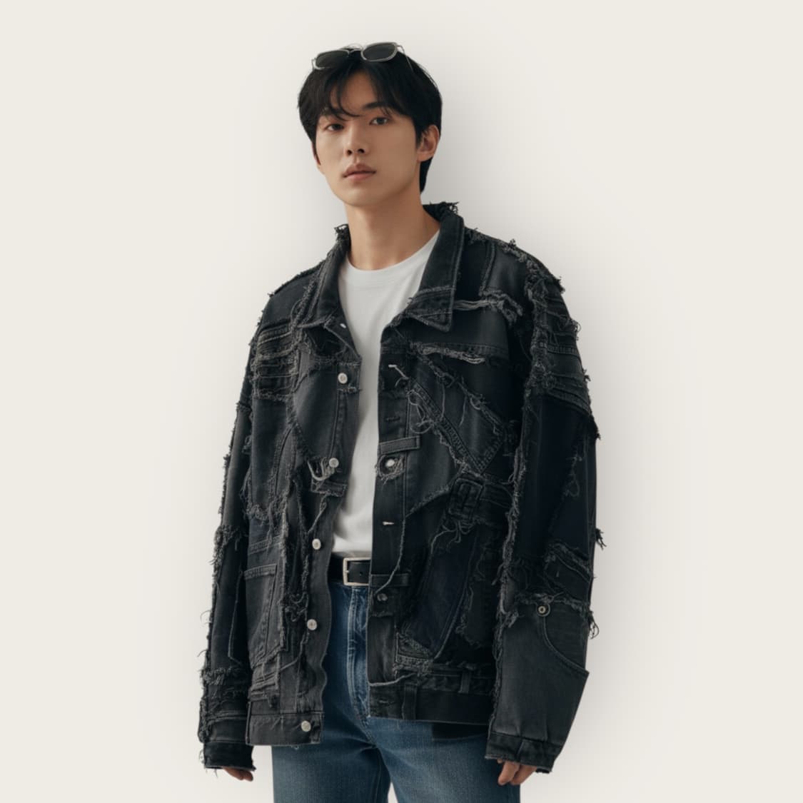 리바이스 리메이크 디스트레스 데님 트러커 자켓 상품이미지1