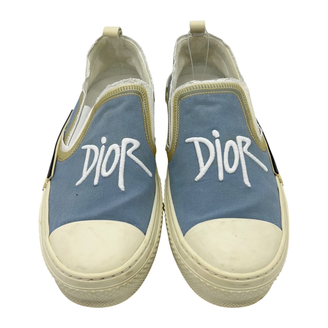 275 디올 x 숀 B23 슬립온 캔버스 블루 (EU43) 상품이미지4