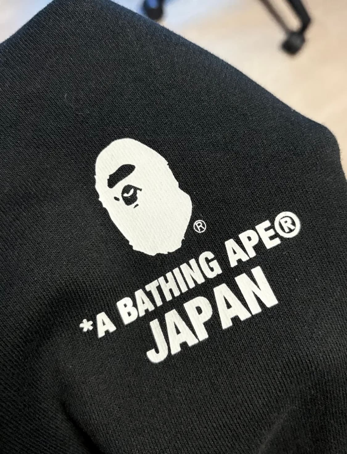 베이프 재팬 컬리지 후드집업 상품이미지4