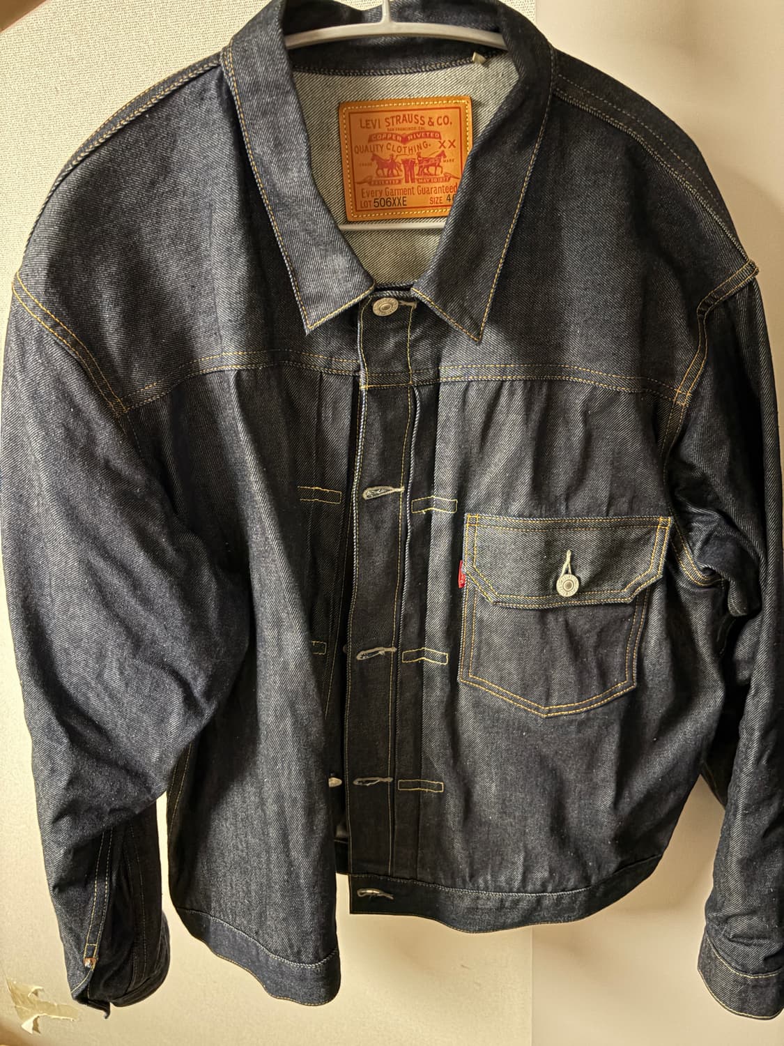 리바이스 lvc type1 46 사이즈(105-110) 상품이미지2