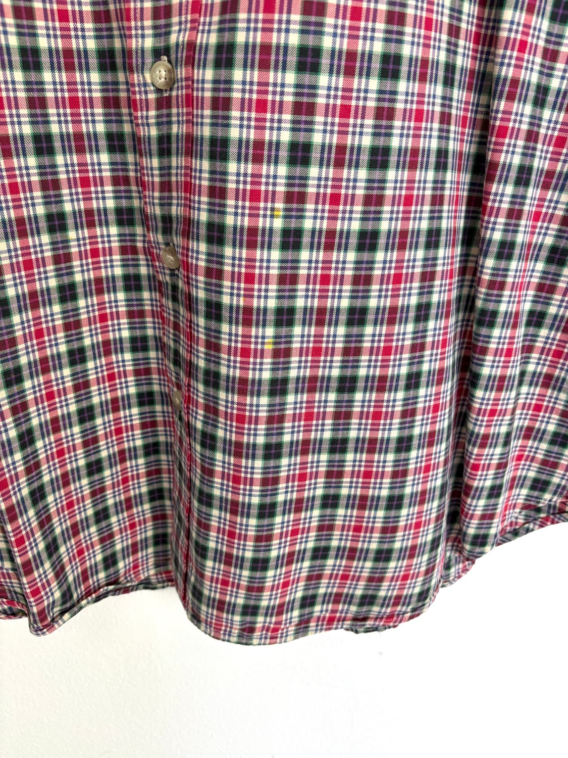 [4XL]POLO 레드체크 긴팔 셔츠 상품이미지8