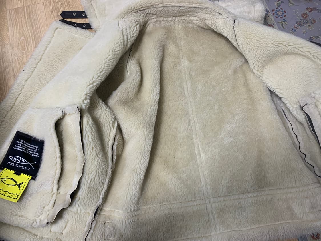 홀리넘버세븐 리버시블 무스탕 상품이미지6