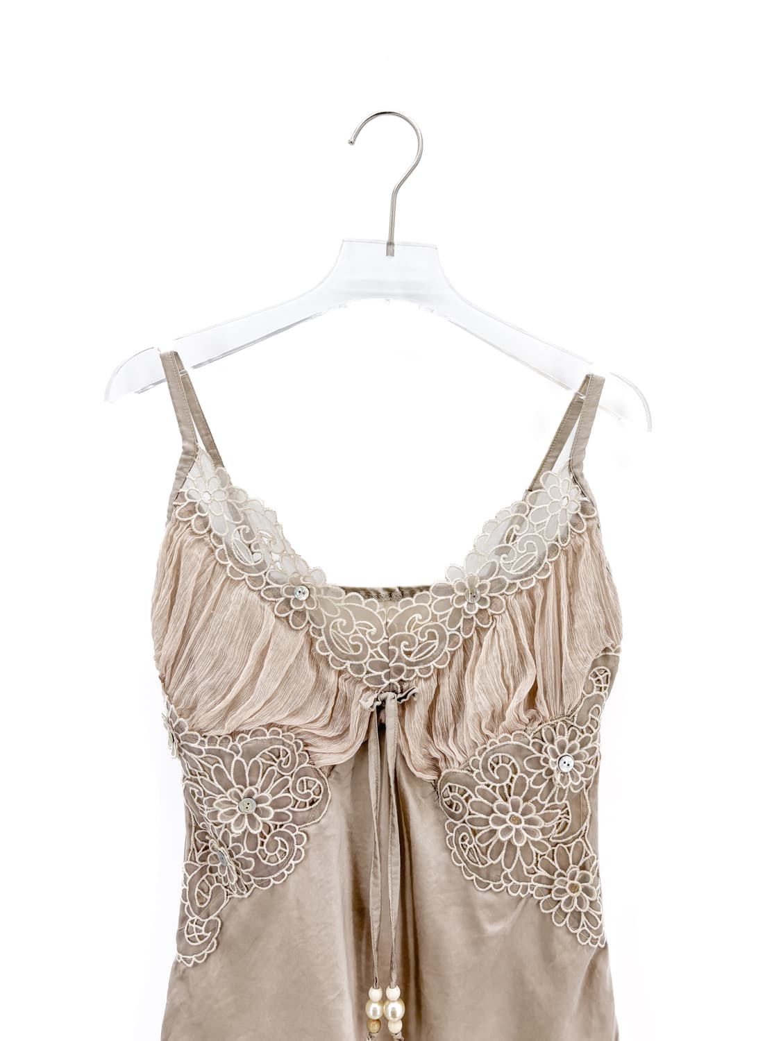 빈티지 플라워 레이스 슬리브리스 상품이미지5