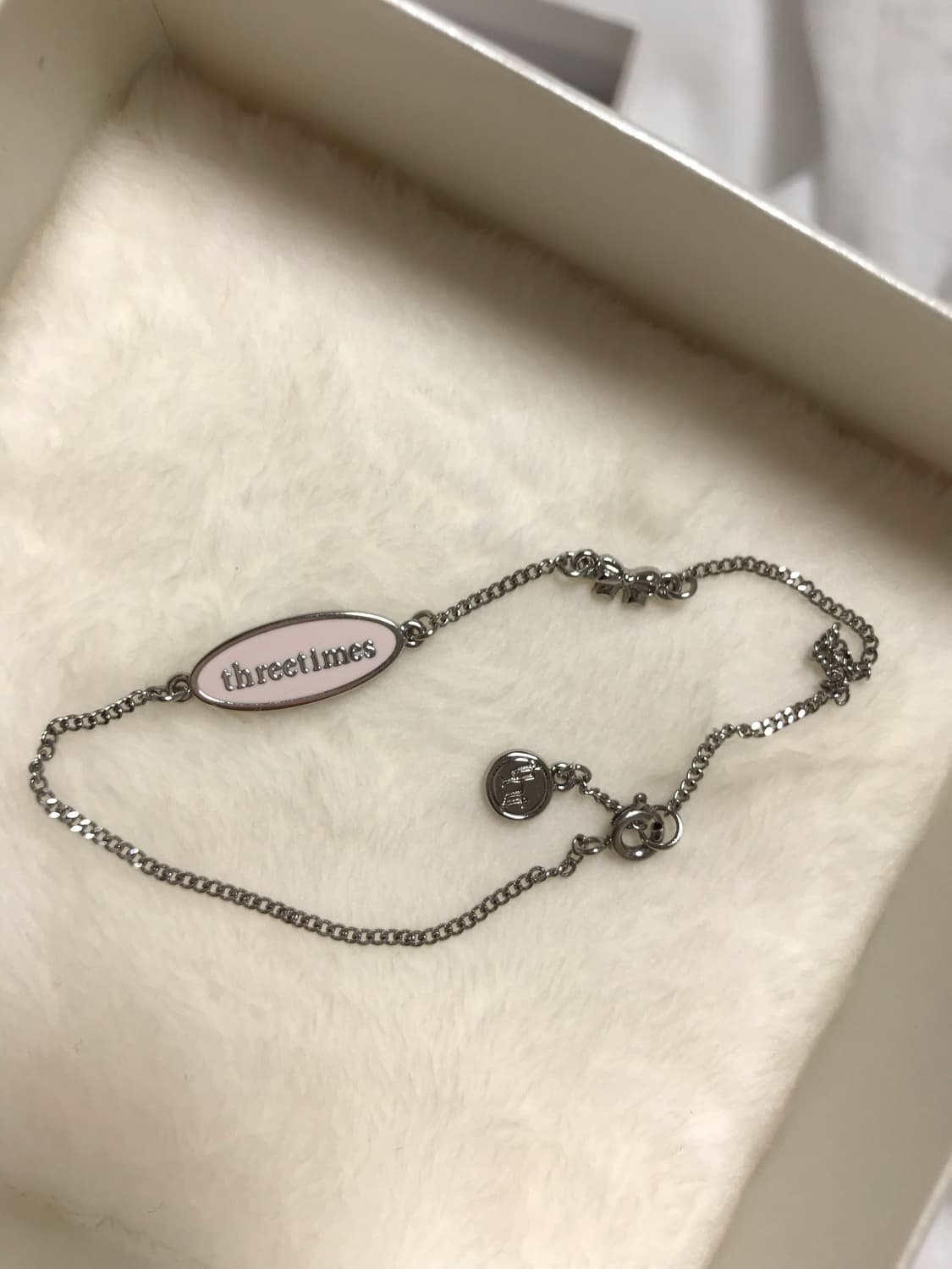 쓰리타임즈 pink almond bracelet 상품이미지6