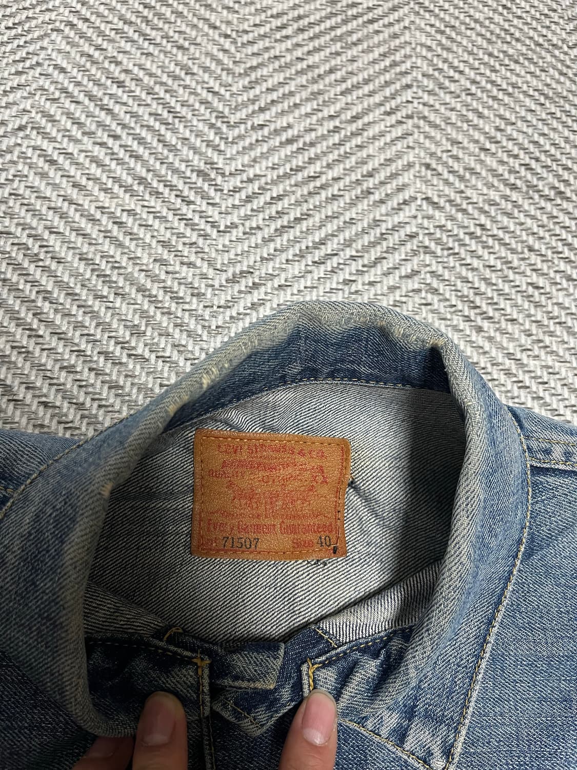 90s 리바이스 재팬 71507 40 상품이미지4
