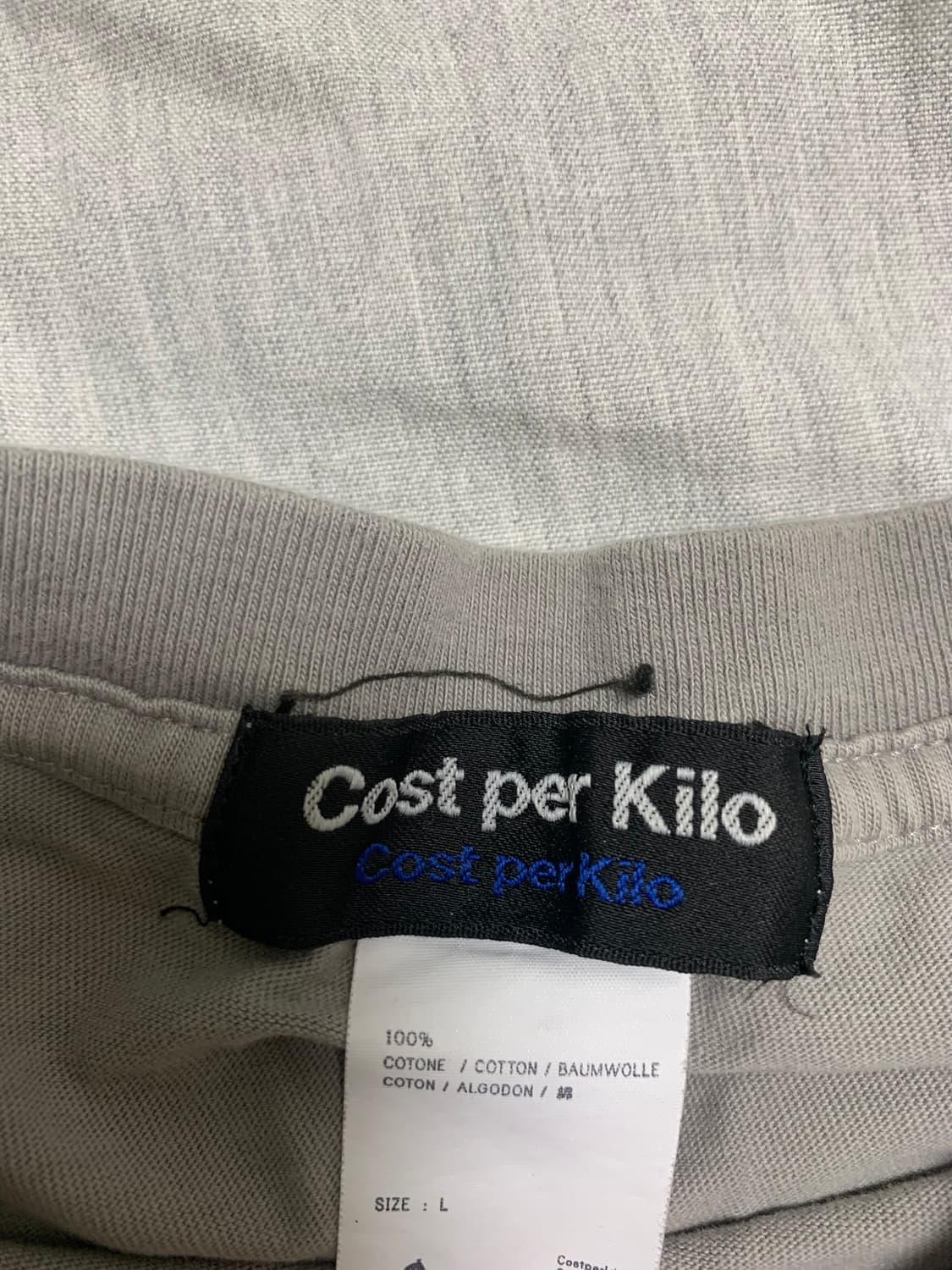 Cost Per Kilo 코스트퍼킬로 티셔츠 상품이미지2