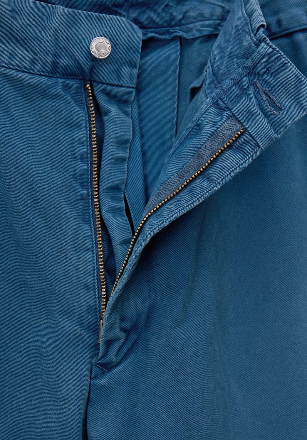 아프레쎄 25AW 빈티지 치노 워크 팬츠 블루 상품이미지4