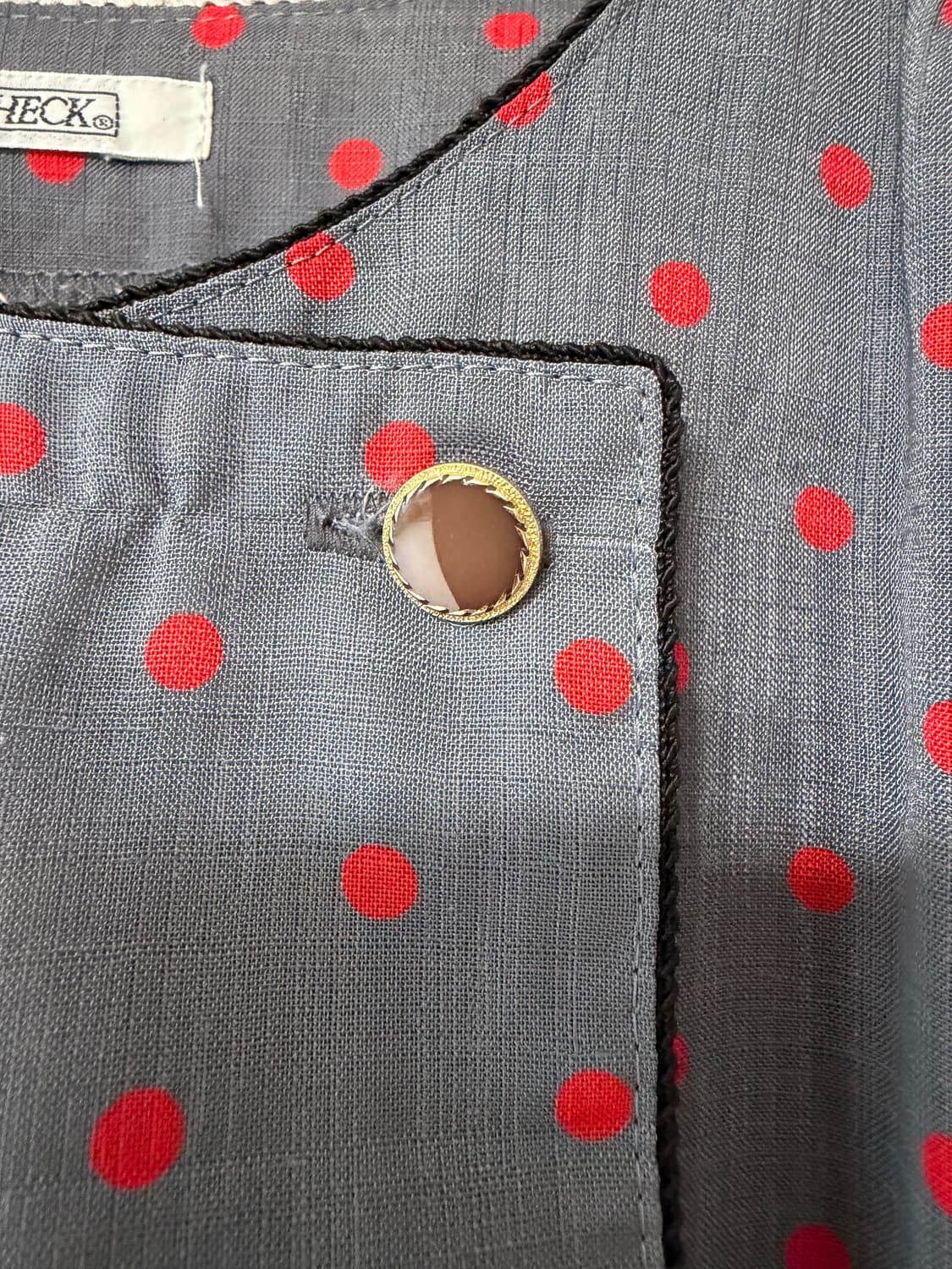 그레이 땡땡이 플리츠 원피스 상품이미지3