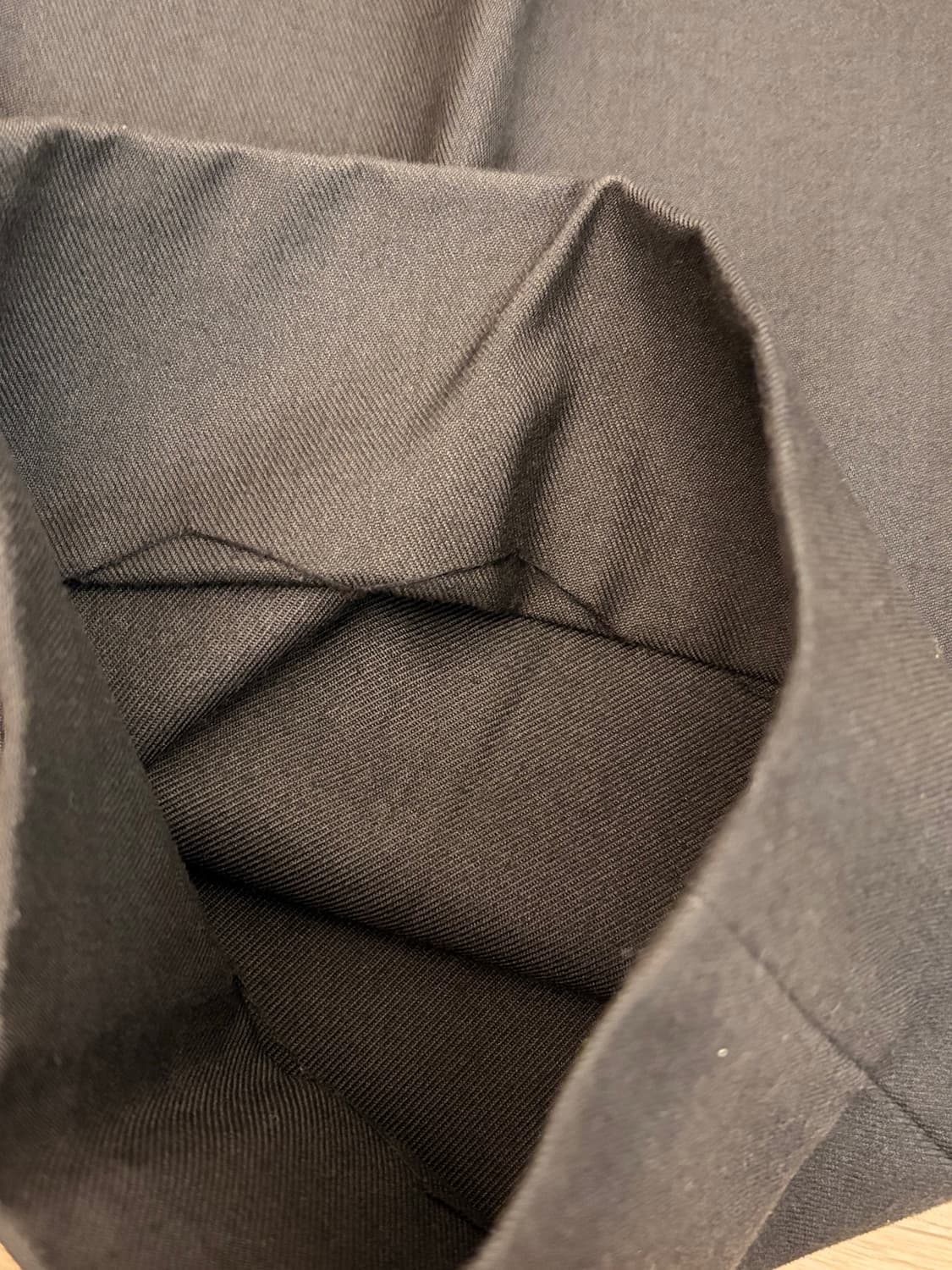 LABEL 블랙와이드 핀턱팬츠 / 테일러드팬츠 상품이미지9