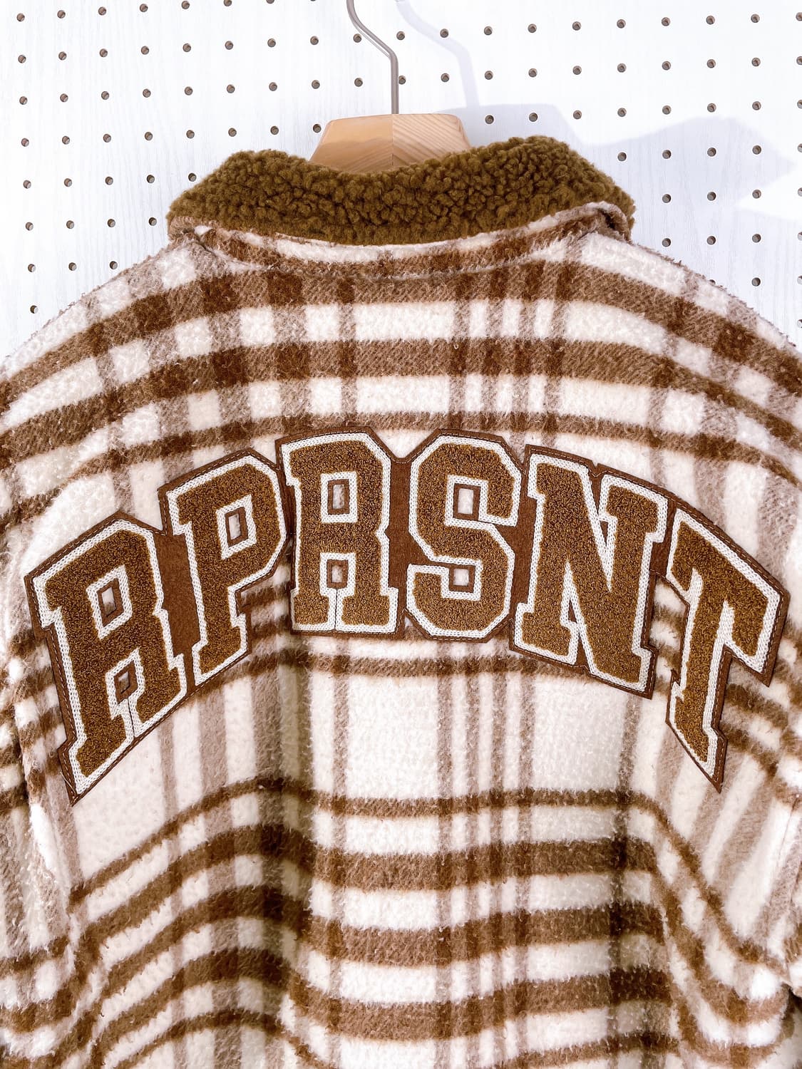 (정품/새상품) REPRESENT 리프레젠트 남성 체크 셔츠 자켓 상품이미지5