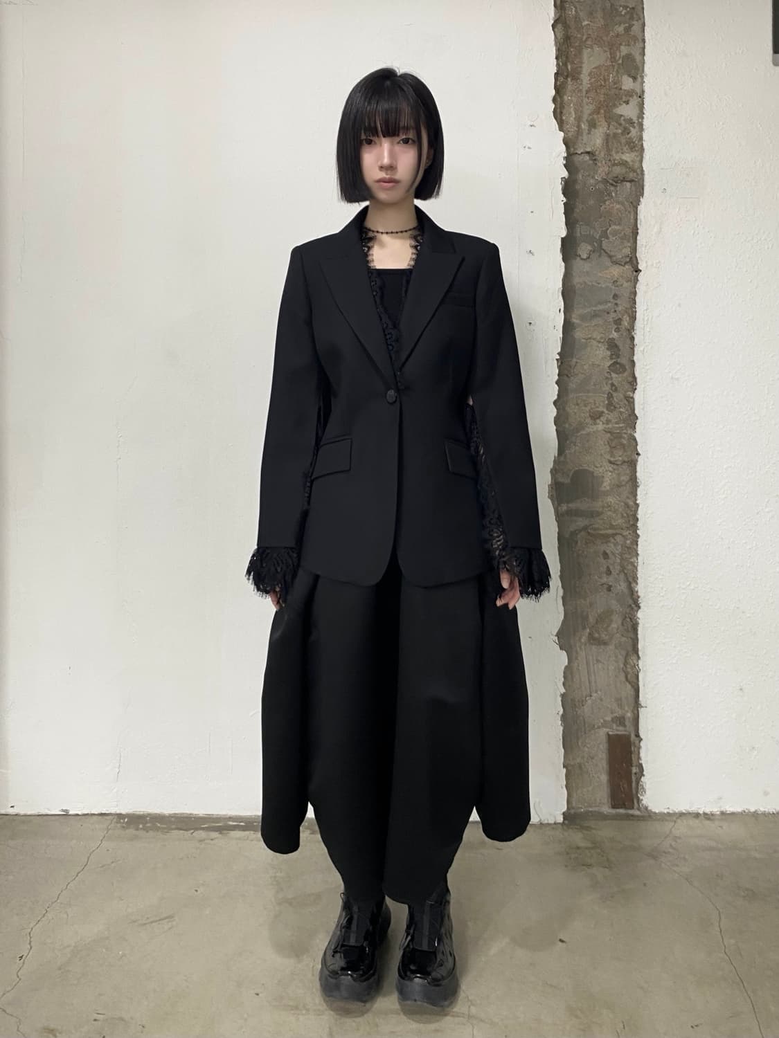 알렉산더 맥퀸 레이스 트리밍 크레페 블레이저 상품이미지2