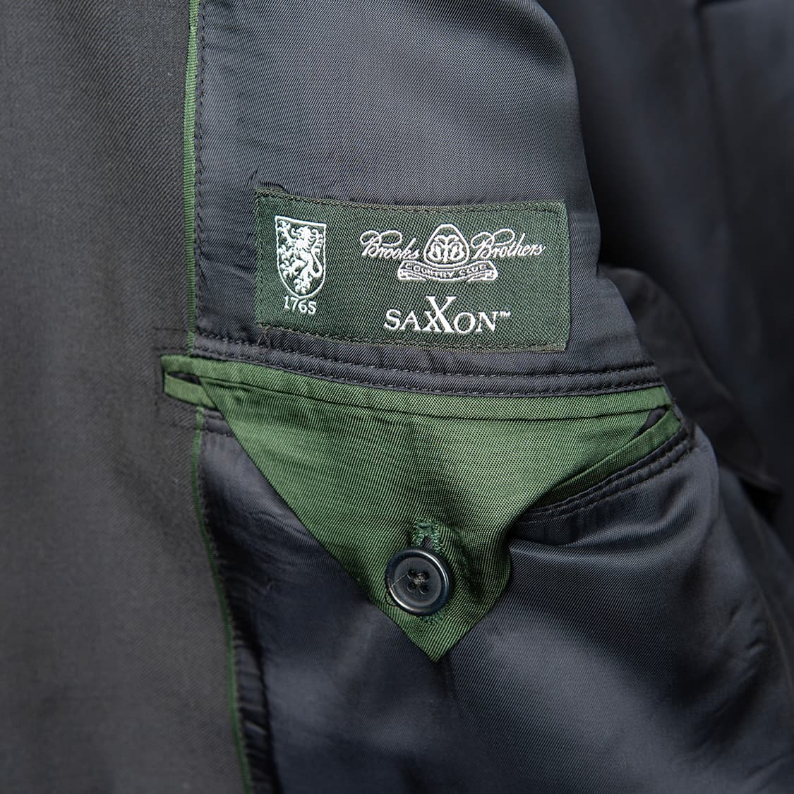 [48R] 00s 브룩스브라더스 SAXXON 울 금장 블레이져  상품이미지7