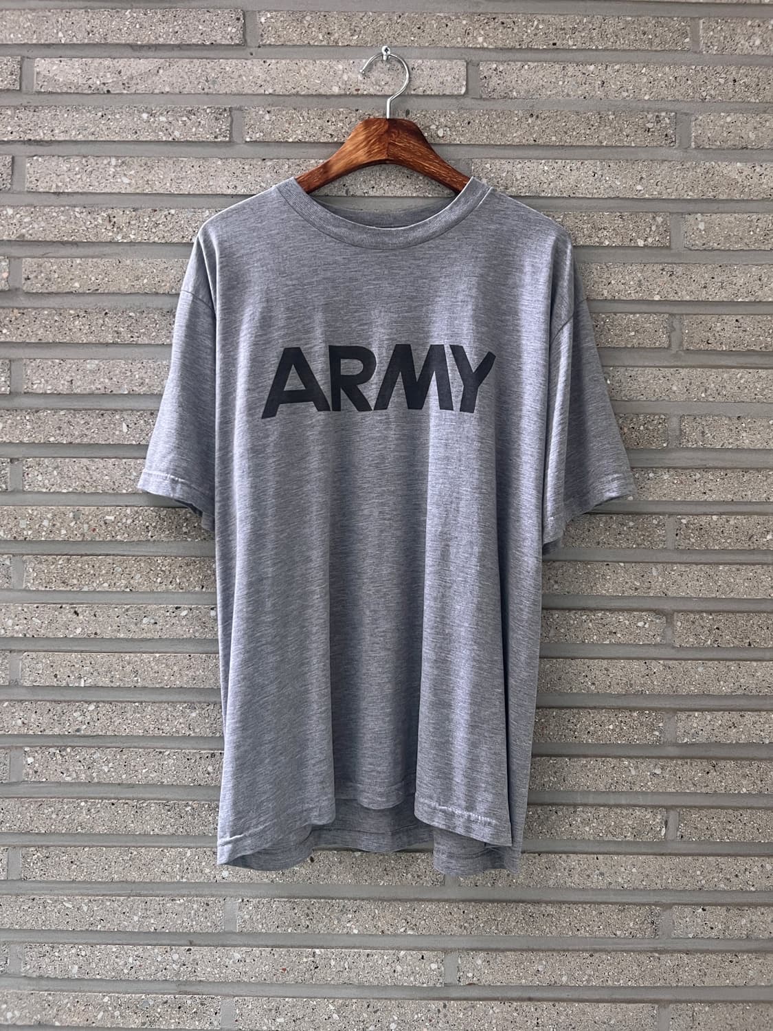 [L]오리지널 U.S ARMY 그레이 티셔츠 상품이미지2