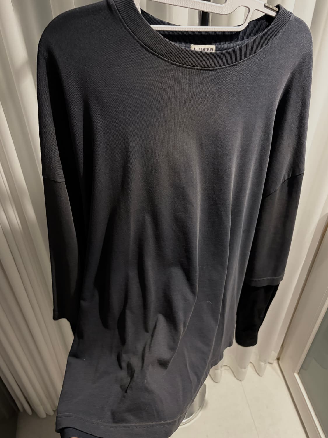 윌리 차바리아 레이어드 셔츠 슬리브 상품이미지4