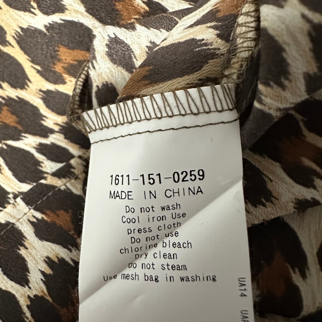 UNITED ARROWS women leopard shirt 상품이미지4