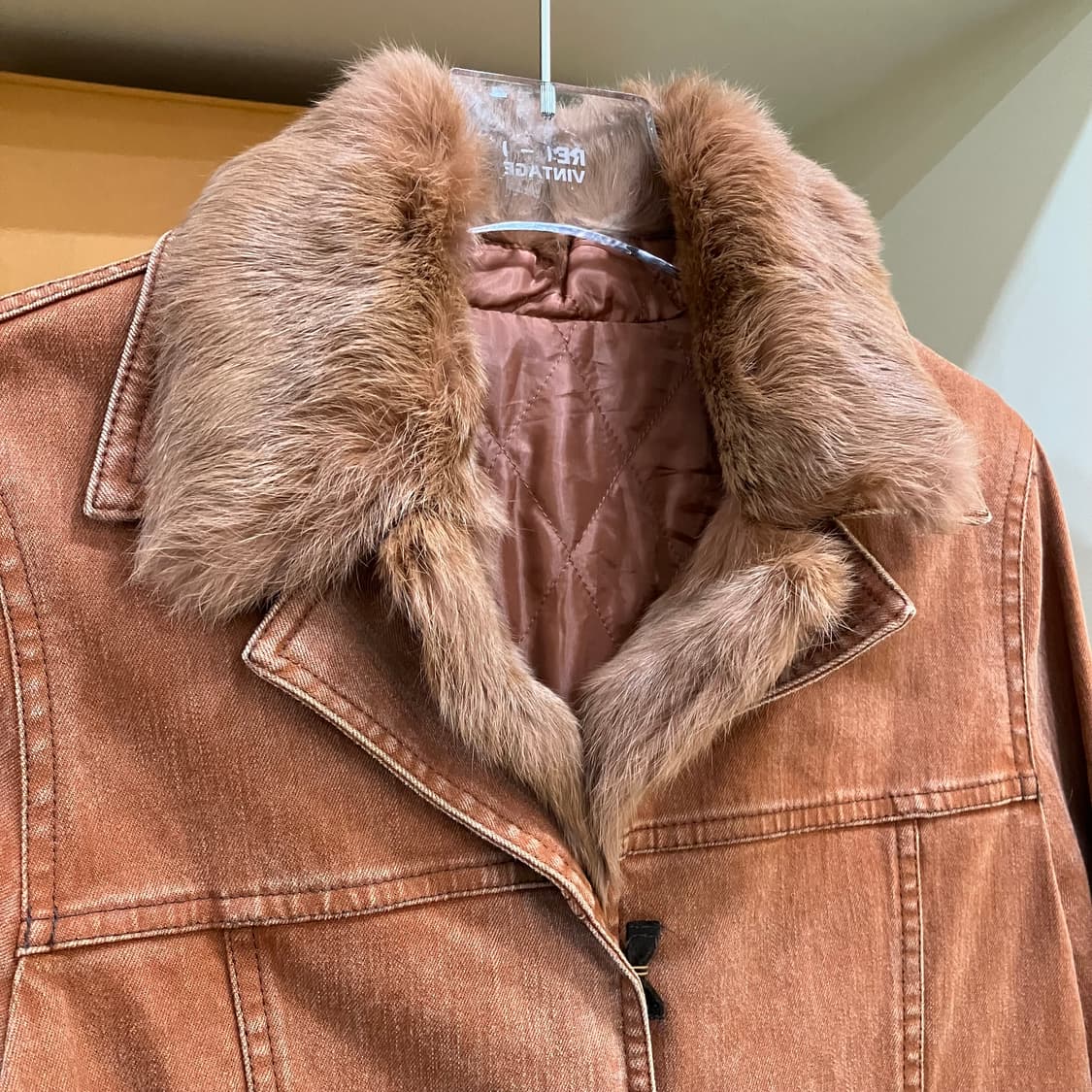 VTG 빈티지 토끼털 자켓 상품이미지3