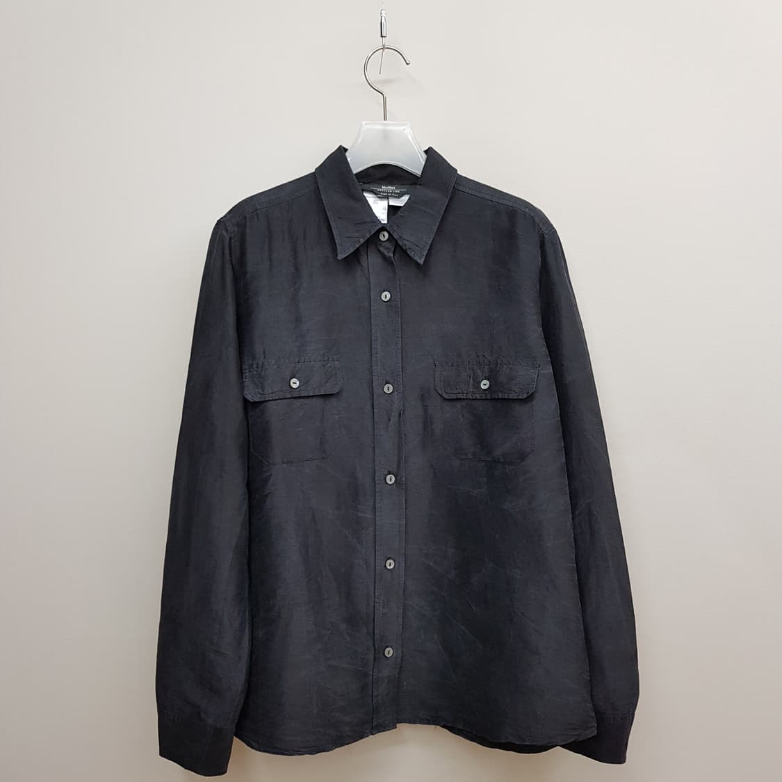 Max Mara 막스마라 위켄드  실크 포켓 셔츠 XL사이즈 상품이미지1