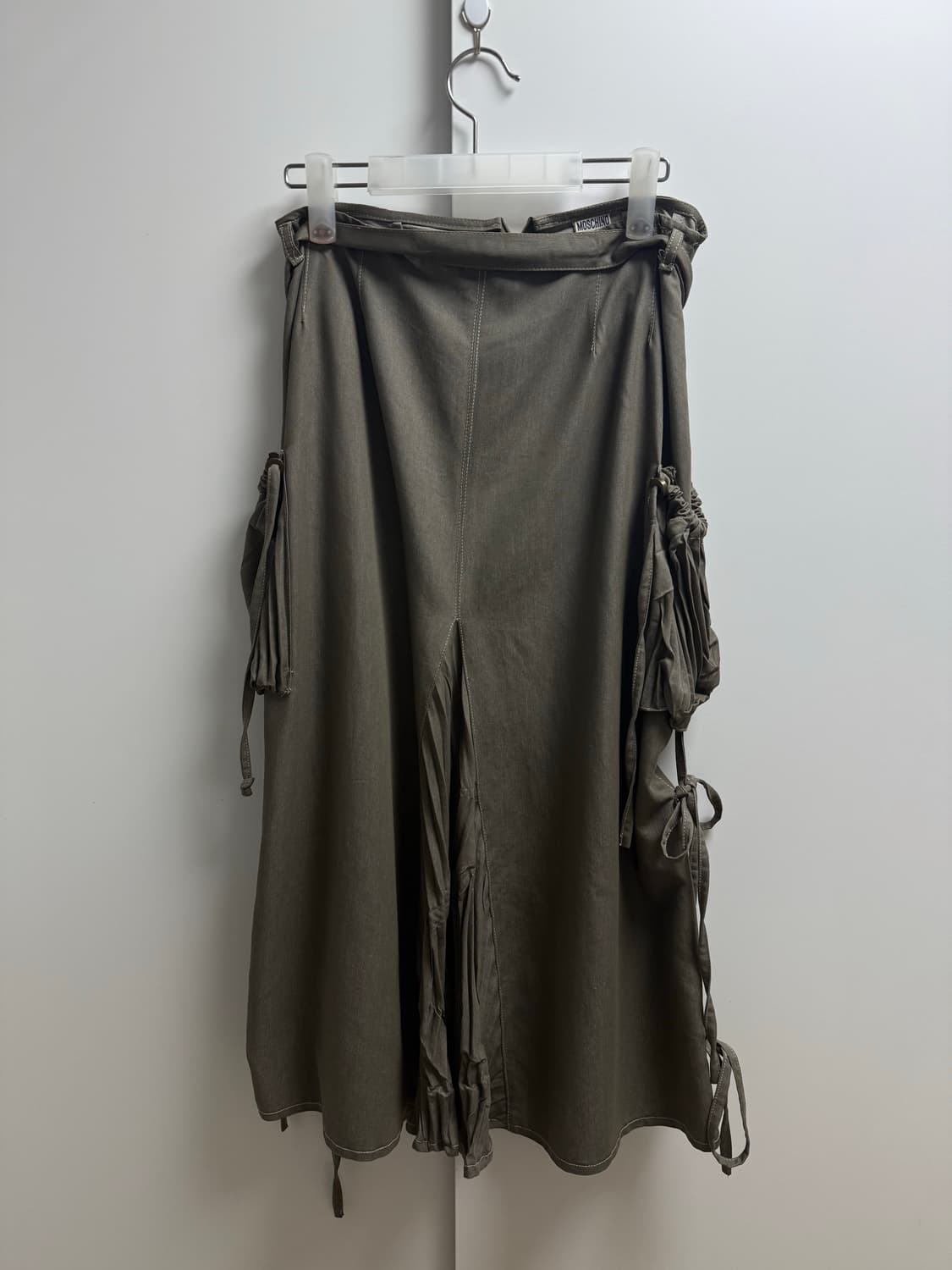 MOSCHINO 모스키노 드레이핑 스커트 상품이미지3