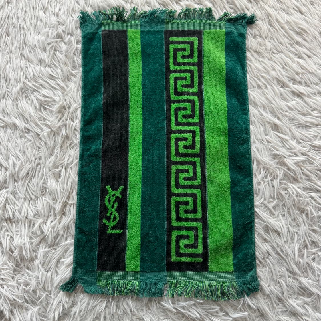 YVESSAINTLAURENT 일본빈티지 손수건 입생로랑 수건 타올 F 상품이미지2