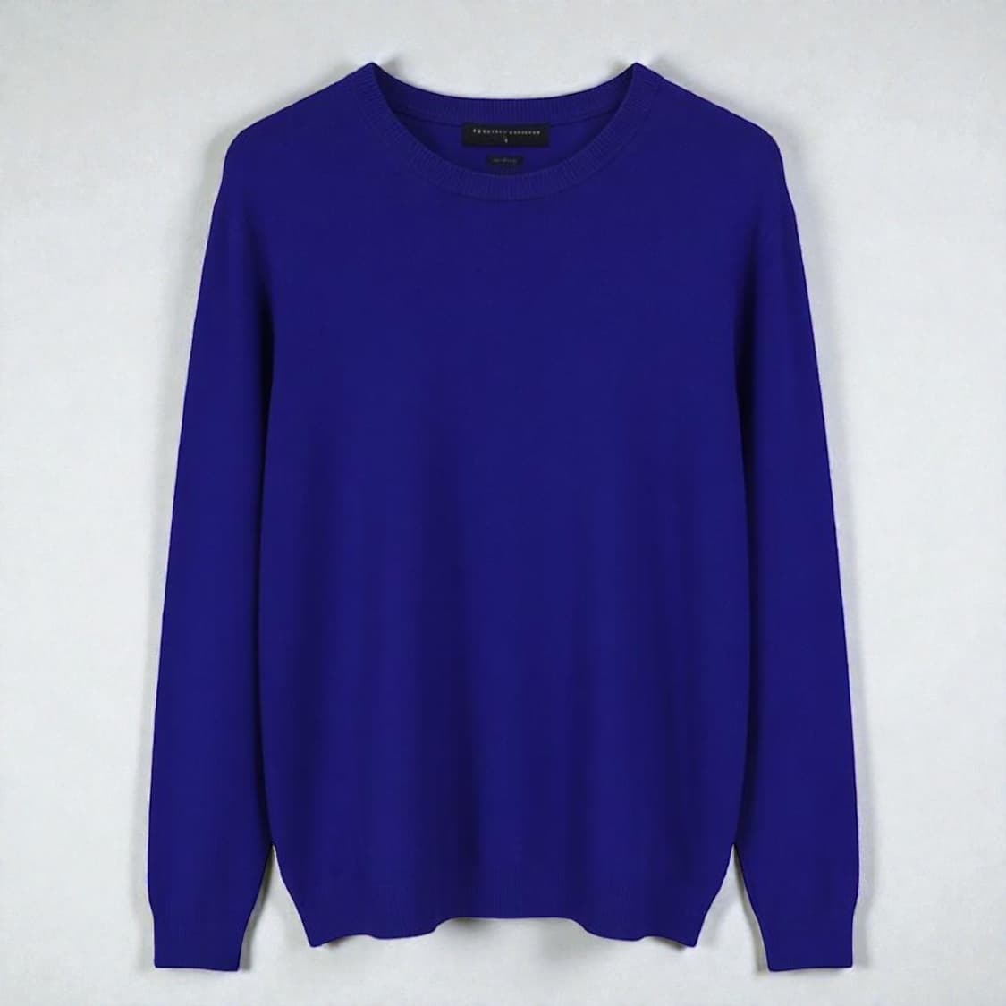 100)더니트컴퍼니 캐시미어100%니트 퍼플 상품이미지1