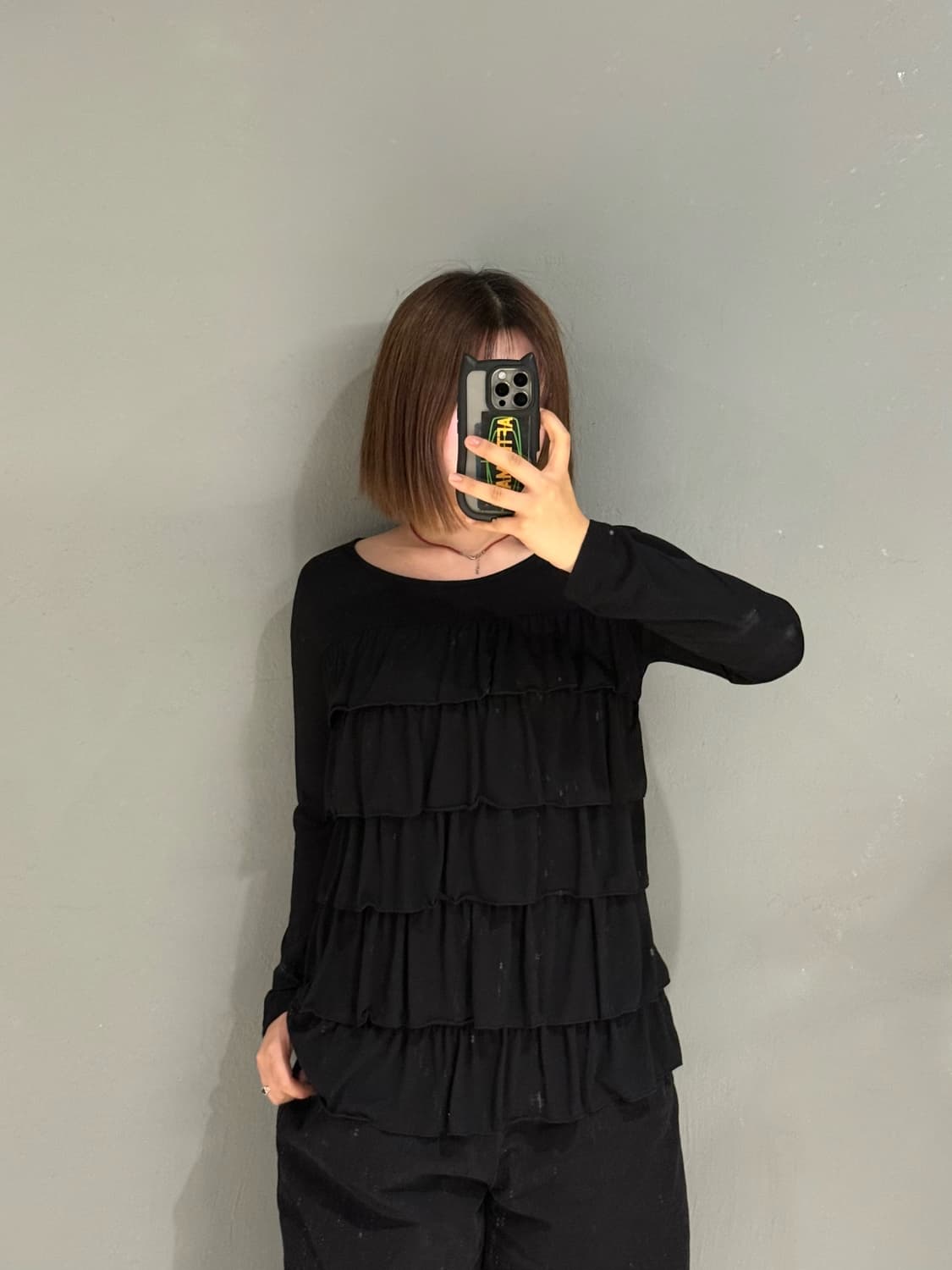 can-can detail long sleeve 상품이미지2