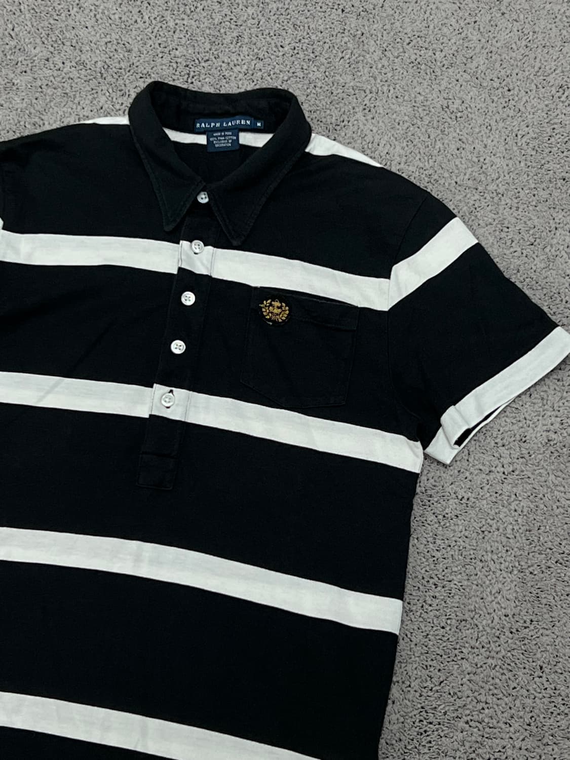 (M) 랄프로렌 월계수 스트라이프 반팔 티 상품이미지2