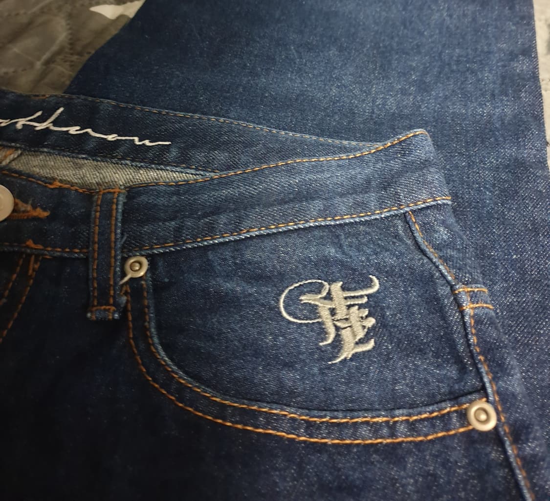 TWN 스트레이트핏 인디고 데님팬츠 (30) 상품이미지3