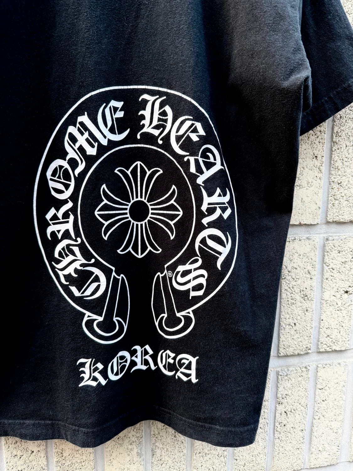 크롬하츠 홀스슈 코리아 로고 티셔츠 상품이미지9