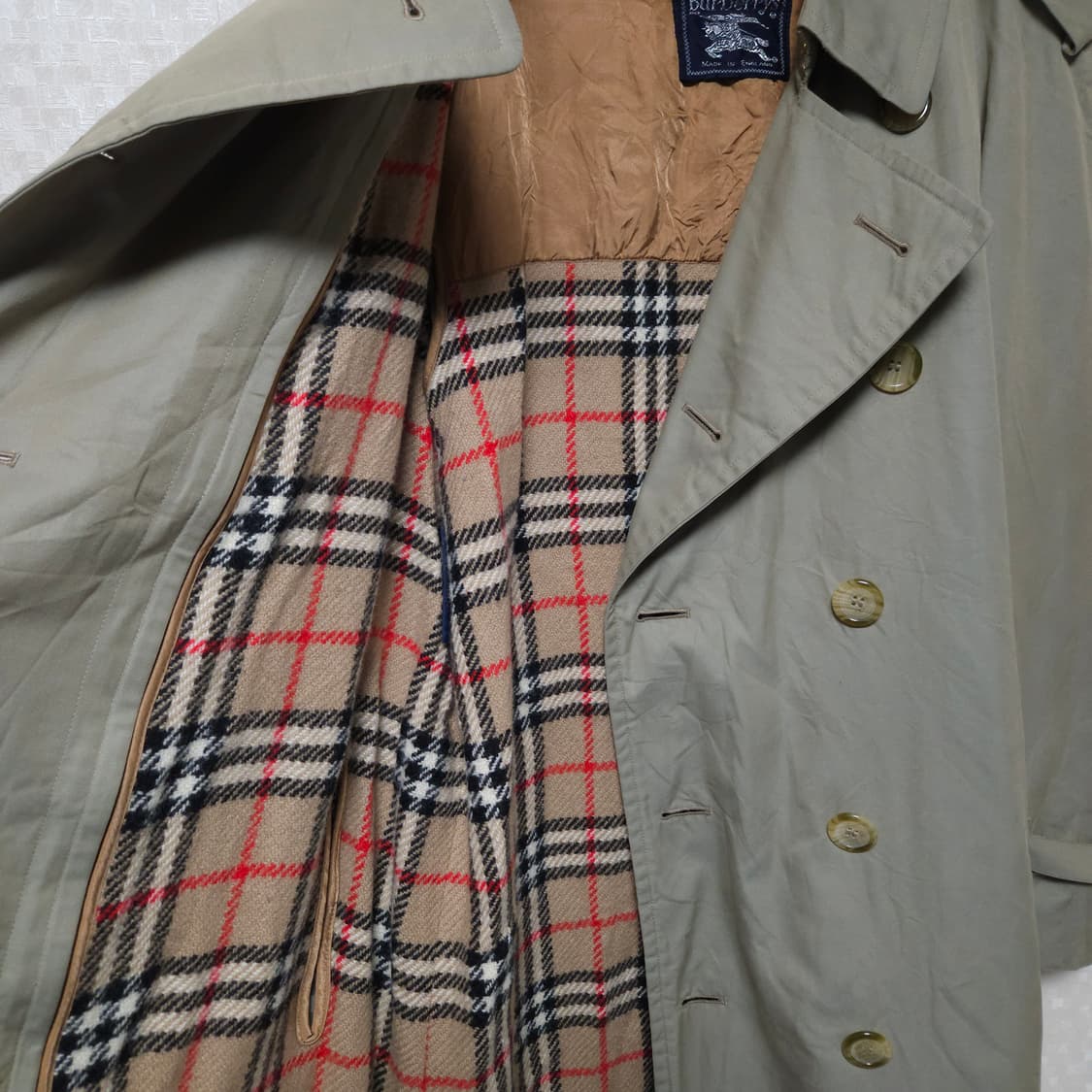 버버리 더블 트렌치코트  상품이미지5