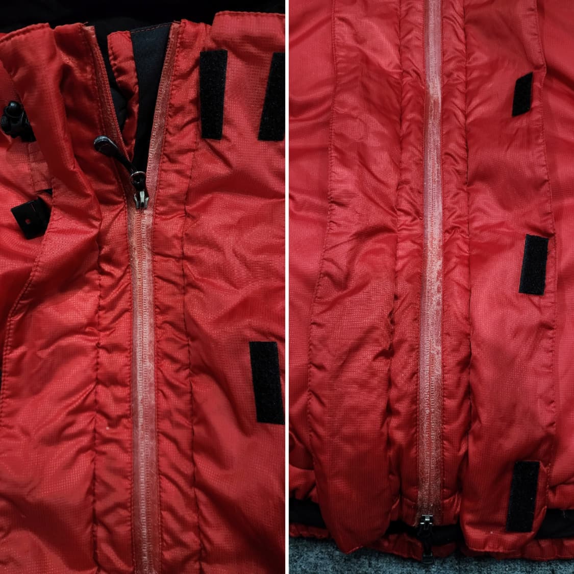 노스페이스 써밋 800 다운 윈드스토퍼 알파인 구스다운 패딩 L 상품이미지7