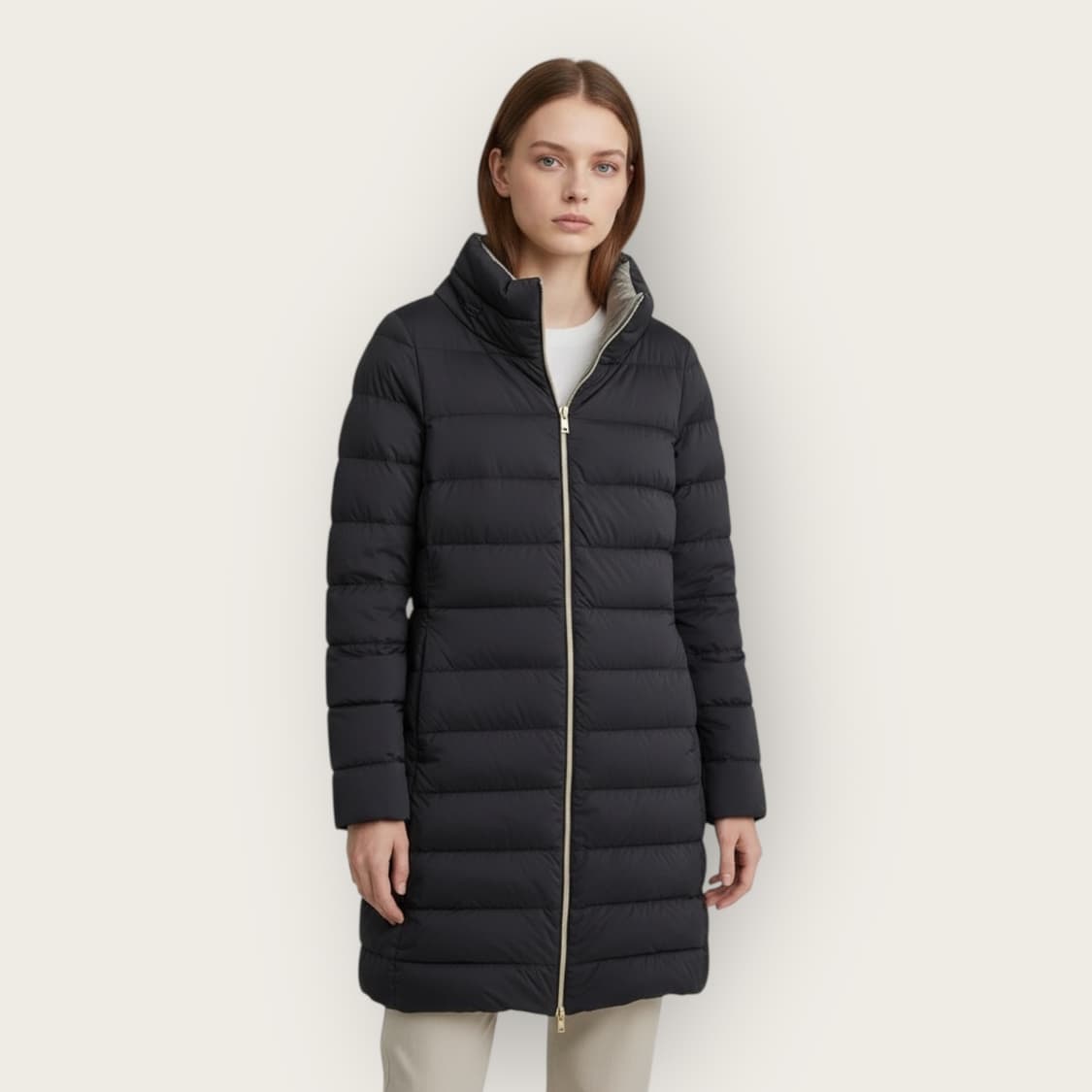 40/ 에르노 구스다운 리버시블 롱패딩 점퍼 상품이미지1