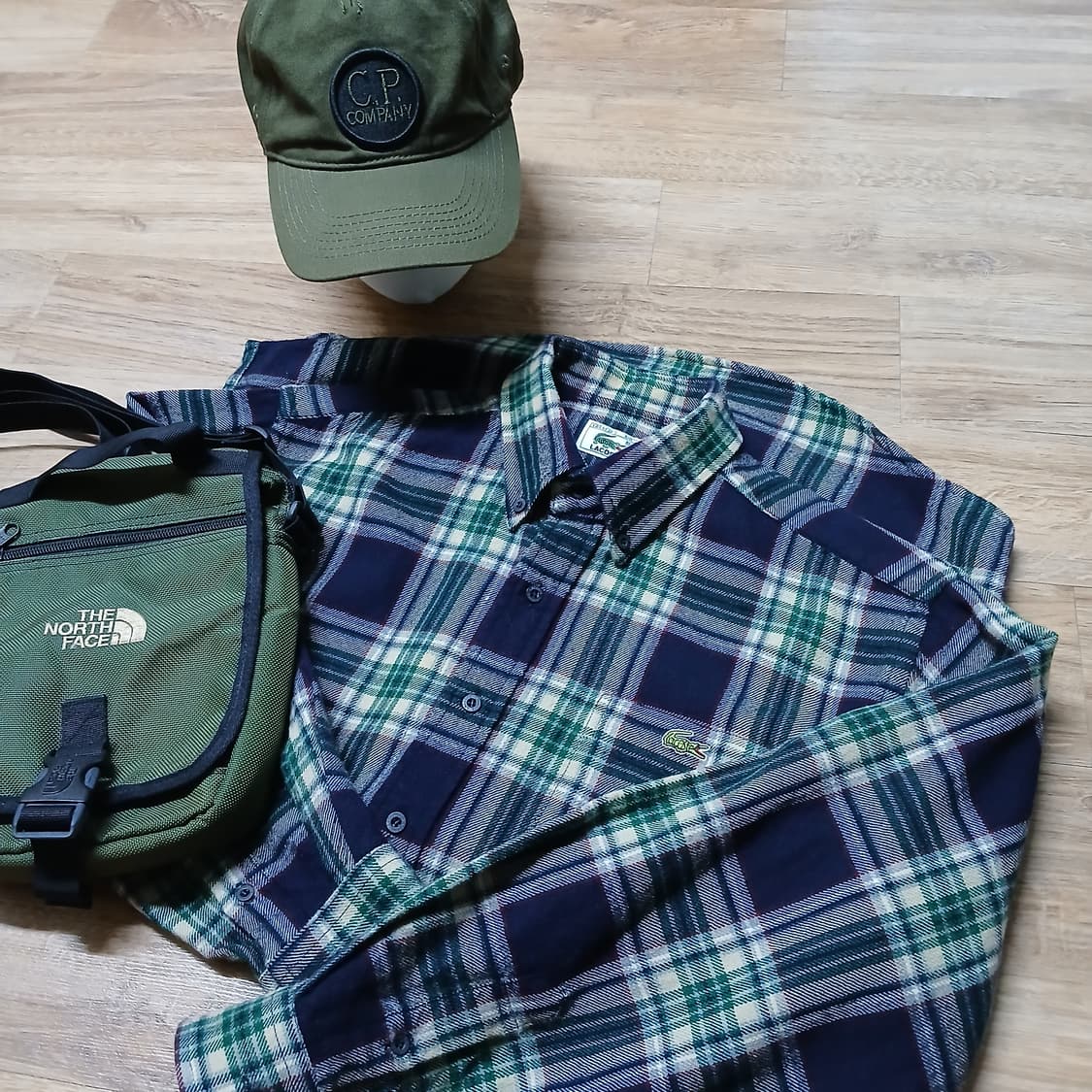 lacoste 라코스테 모 셔츠 남방 체크 빈티지 서광 상품이미지1